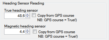 2. Heading Sensor Reading